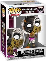 Five Nights at Freddy's Security Breach Ruin Funko Pop Vinyl: Ruined Chica - thumbnail