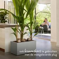 Elho Vivo Next Long 80 Bloembak - Grijs - L 78 x B 39 x H 38 cm - binnen/buiten - 100% gerecycled - thumbnail