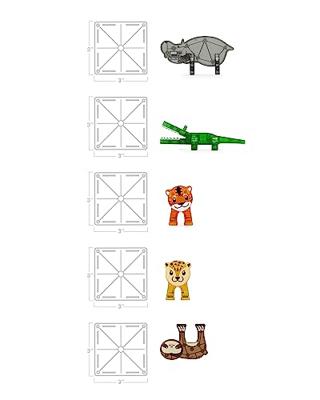 Magna-Tiles Jungle Animals 25 stuks