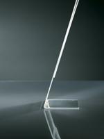 Sigel TA214 TA214 Tafelstatief L-vorm Voor papierformaat: DIN A6 Glas (helder) 1 stuk(s) - thumbnail