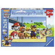 Ravensburger puzzel 2x24st dappere hond - thumbnail