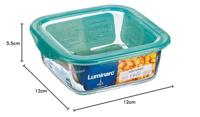 Luminarc keep 'n box vershouddoos - vierkant - glas - 0,36l - thumbnail