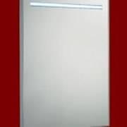 Aluminium Spiegel met LED 58cm - thumbnail