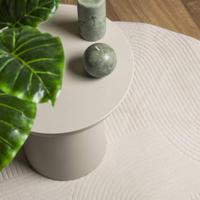 Vloerkleed IZA laagpolig Scandinavisch 80 cm crmekleurig - thumbnail