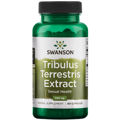 Herb Tribulus Terrestris Extract 500mg | Swanson | 60ct