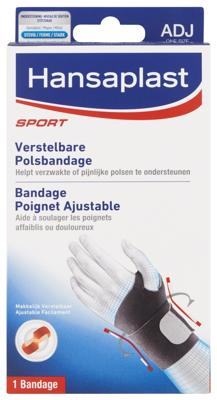 Hansaplast Sport – Polsbandage Verstelbaar Neopreen