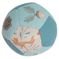 Rubo Toys Little dutch forest friends softbal 10 cm blauw - thumbnail