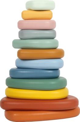 Small Foot - houten montessori river rocks evenwichtsspel fsc Small Foot - houten montessori river rocks evenwichtsspel fsc
