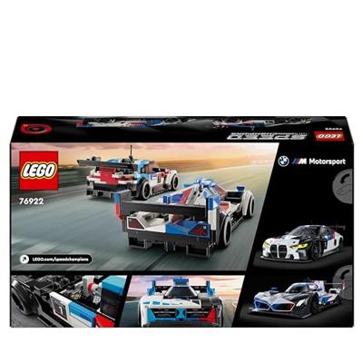 LEGO speed champions 76922 bmw m4 gt3 en bmw m hybrid v8 racewagens - thumbnail