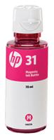 HP 31 originele magenta inktfles 70 ml (1VU27AE) - thumbnail