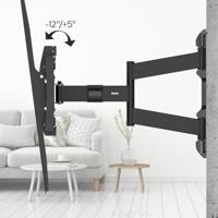 Hama Tv-muurbeugel Draaibaar Kantelbaar Uittrekbaar 305cm (120) Tot 100 Kg - thumbnail