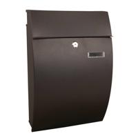 Basic wandbrievenbus Geronan - mat zwart - thumbnail