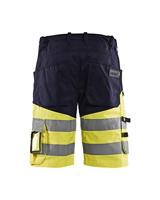Blåkläder Short met stretch High-Vis 15411811 | Marine/High Vis Geel | Maat 52 - 7330509692059 - thumbnail