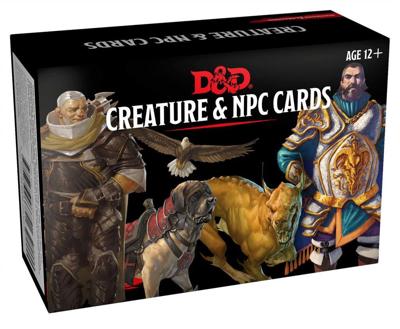 D&D 5.0 Creature and NPC Cards D&D 5.0 Creature and NPC Cards