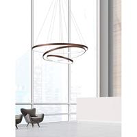 Lyora Design hanglampFerrol koffie bruin triple - 6265004 - thumbnail