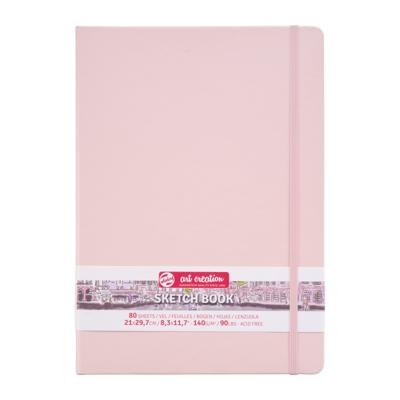 Schetsboek talens art creation 210x300mm roze