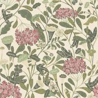 Dutch Wallcoverings Lina - Hybbe Light - Lilac - thumbnail