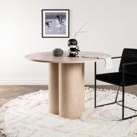 Nohr Ronde Eettafel 'Anh' 110cm, kleur Whitewash - thumbnail