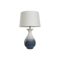 Bureaulamp Home ESPRIT Tweekleurig Keramisch 50 W 220 V 40 x 40 x 70 cm - thumbnail