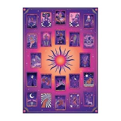 Nathan-Puzzel 1500 stukjes-Tarot en waarzeggerij/Coralie Fau-Volwassenen en kinderen vanaf 14 jaar-Premium kwaliteit puzzel-12000930