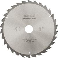 Metabo Cirkelzaagblad "Precision Cut" HW/CT Ø 216 mm, 30T WZ22 - 628062000 - thumbnail