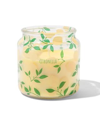 HEMA Citronella geurkaars in glas met Ø10x10