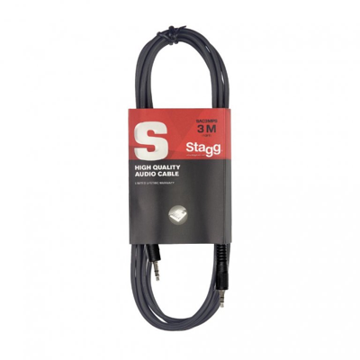 Stagg SAC6MPS signaalkabel stereo mini-jack 6 meter