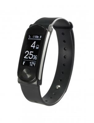 Swisstone SW 360 HR OLED Polsband activiteitentracker Zwart IPX7