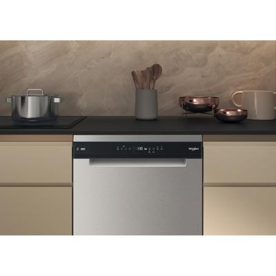 Vaatwasser Whirlpool Corporation W7F HP43 X Staal 60 cm