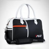 PGM Golf ultra lichte draagbare PU Ball Bag grote capaciteit kleding tas (zwart) - thumbnail