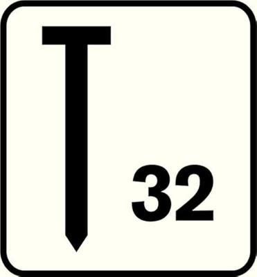 Rapid Nr. 32 Nagels 50 mm, 1.000 stuks - 40104408 - 40104408 Rapid Nr. 32 Nagels 50 mm, 1.000 stuks - 40104408 - 40104408