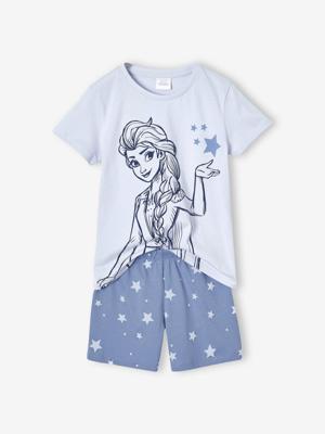 Mädchen Sommer-Schlafanzug Disney DIE EISKÖNIGIN mit Elsa und Sternen hemelsblauw Mädchen Sommer-Schlafanzug Disney DIE EISKÖNIGIN mit Elsa und Sternen hemelsblauw