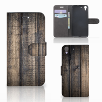 Honor 4A | Y6 Book Style Case Steigerhout - thumbnail