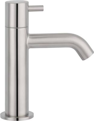 Saqu Eurotrend fonteinkraan met greep geborsteld nikkel