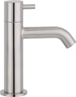 Saqu Eurotrend fonteinkraan met greep geborsteld nikkel - thumbnail