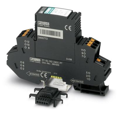 Phoenix Contact 2801257 PT-IQ-1X2-48DC-PT Overspanningsveilige afleider Overspanningsbeveiliging voor: Verdeelkast 10 kA 1 stuk(s) Phoenix Contact 2801257 PT-IQ-1X2-48DC-PT Overspanningsveilige afleider Overspanningsbeveiliging voor: Verdeelkast 10 kA 1 stuk(s)