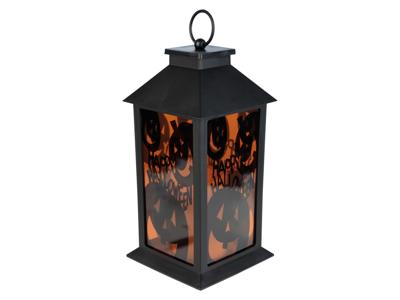 LIVARNO home Halloween lamp (vierkant/oranje)