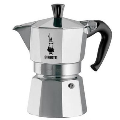 Italiaanse Koffiepot Bialetti 0001163 Zilverkleurig Aluminium 6 Kopjes