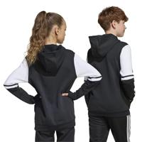 adidas Squadra 25 Hoodie Kids Zwart Wit - thumbnail