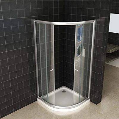 ACTIE Wiesbaden Douchecabine | Kwartrond 80x80x190cm | 5mm Helder Glas - thumbnail