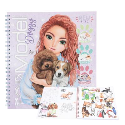 Create Your Topmodel Doggy Kleurboek Create Your Topmodel Doggy Kleurboek