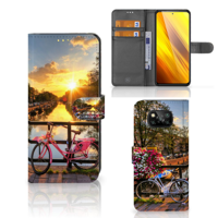 Xiaomi Poco X3 | Poco X3 Pro Flip Cover Amsterdamse Grachten - thumbnail