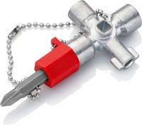 Knipex 00 11 02 Schakelkastsleutel Meerdere kleuren 1 stuk(s) - thumbnail