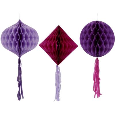 Honeycombs Posh Purple (3st)