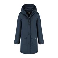 Travelin&apos; women - Parka - Marineblauw - Maat - thumbnail