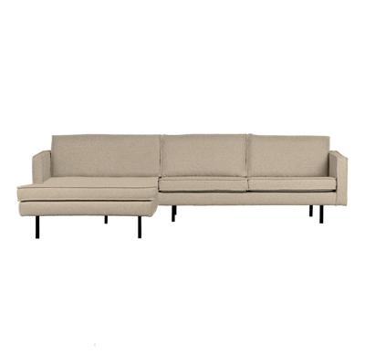 WOOOD Loungebank 'Rodeo' Links, Bouclé, kleur Beige