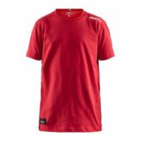 Craft 1907390 Community Mix Ss Tee JR - Bright Red - 134/140 - thumbnail