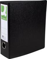 Q-CONNECT ordner, voor ft A5, uit karton, staand, rug van 8 cm, zwart - thumbnail
