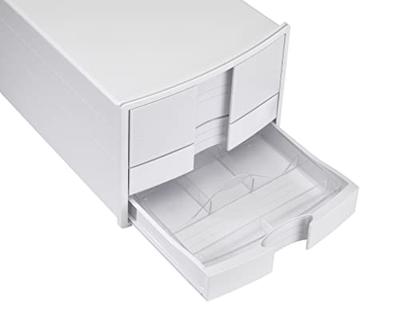 HAN HA-1017-12 Ladenkast Impuls Wit 3 Gesloten Laden, Met Inzet