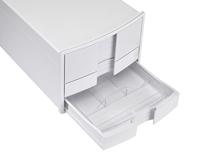 HAN HA-1017-12 Ladenkast Impuls Wit 3 Gesloten Laden, Met Inzet - thumbnail